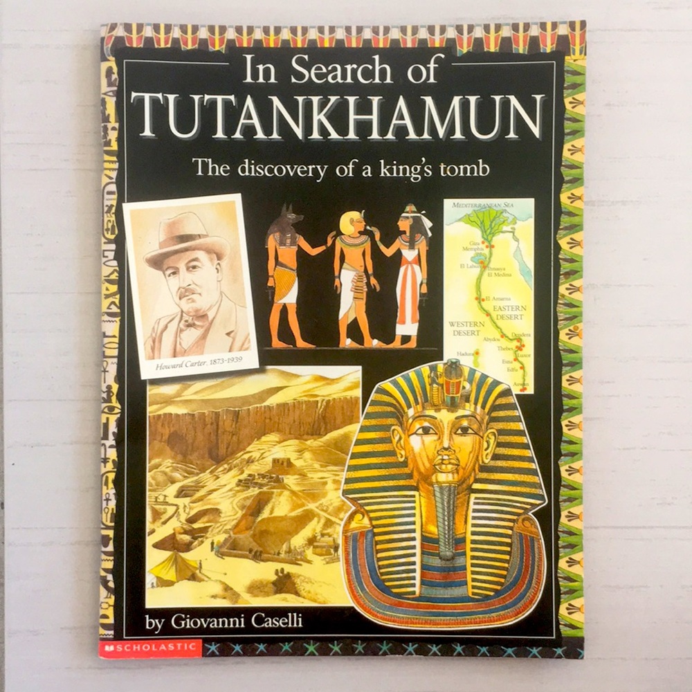 In Search of Tutankhamun Discovery of a Kings Tomb Childrens History Book
